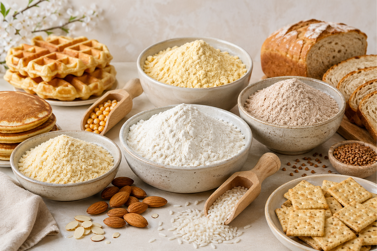 Beneficiile făinii fără gluten